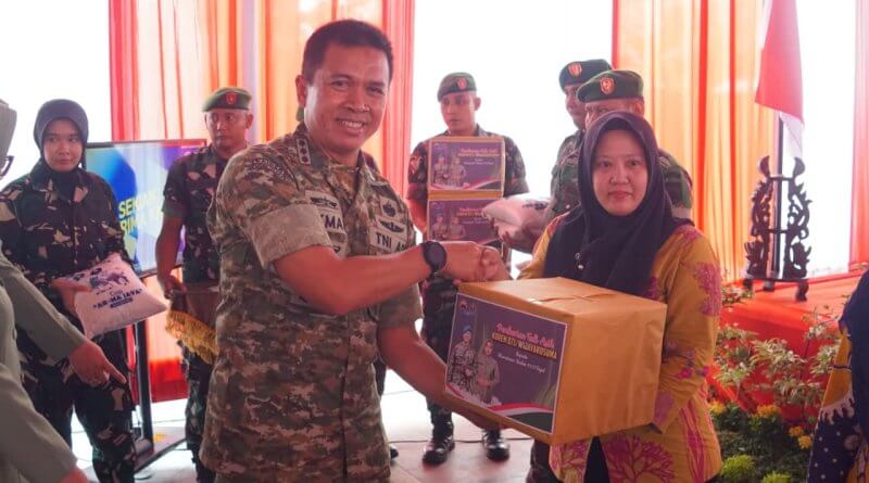 Kunjungi Kodim 0712/Tegal, Danrem 071/Wijayakusuma Tekankan Disiplin, Kesehatan, dan Keharmonisan Keluarga