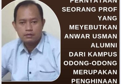 Ucapan Prof Kiki Terkait Anwar Usman Dari Kampus Odong-odong Merupakan Penghinaan & Tidak Etis