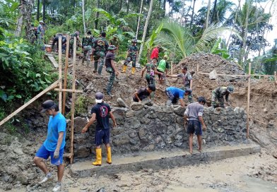 Jembatan Garuda Mulai Dibangun, Menghubungkan Harapan Dua Desa dan Dua Kecamatan