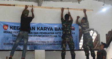 TNI Hadir untuk Negeri, Rehab Panti Asuhan, Tanamkan Wasbang hingga Wujudkan Air Bersih bagi Anak-anak
