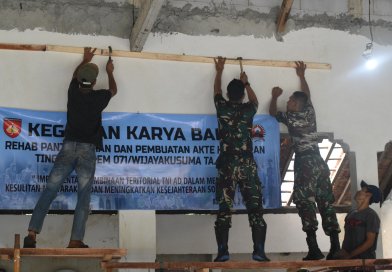 TNI Hadir untuk Negeri, Rehab Panti Asuhan, Tanamkan Wasbang hingga Wujudkan Air Bersih bagi Anak-anak
