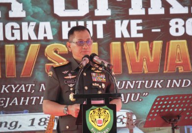 Mayjen Kosasih : Bazar UMKM Merupakan Bentuk Nyata Kepedulian Kodam III/Siliwangi Terhadap Prajurit, ASN Dan Masyarakat