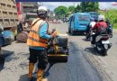 ppk 2.1 jawa barat bergerak cepat melaksanakan pekerjan rutin ruas jalan Bts Bibadak – Bts kota Sukabumi