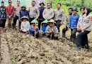 SAT LANTAS POLRES KUNINGAN BERSAMA KELOMPOK TANI DESA CIBULAN OLAH LAHAN UNTUK PROGRAM KETAHANAN PANGAN 2026