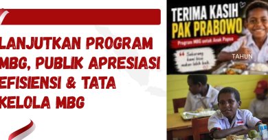 Lanjutkan Program MBG, Publik Apresiasi Efisiensi Anggaran & Tata Kelola MBG
