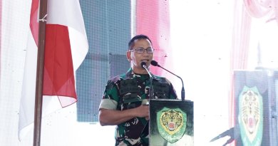 Pangdam III/Siliwangi Bekali Wawasan Kebangsaan kepada Siswa SPPI KDKMP dan KNMP di Dodik Belanegara Rindam III/Slw