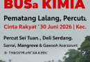 DARURAT LINGKUNGAN : 3 Desa di Kec.Percut Sei Tuan Dikepung Busa Kimia, Sawah & Mangrove Terancam