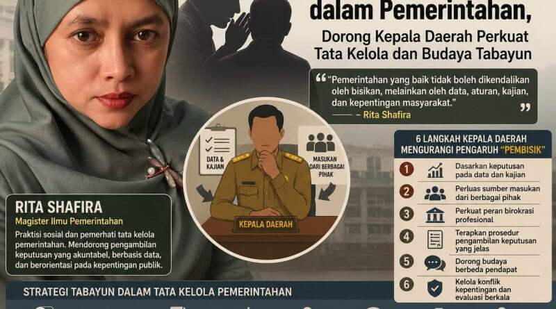 Jangan Biarkan Bisikan Mengalahkan Data, Rita Shafira Minta Kepala Daerah Perkuat Tata Kelola