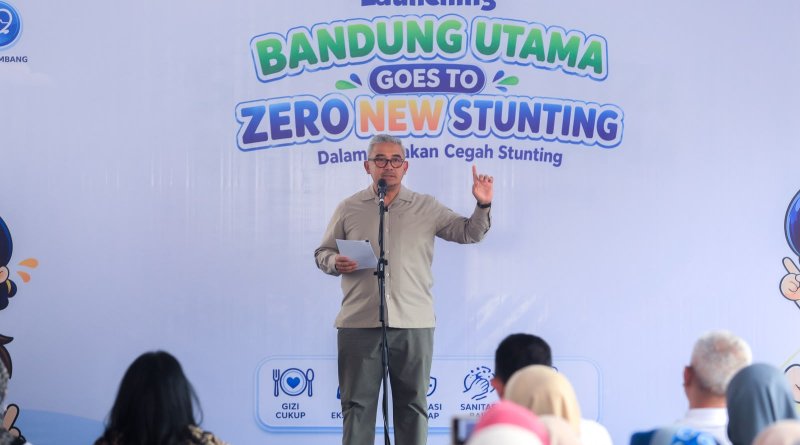 Gerak Menuju Zero New Stunting, Pemkot Bandung Benahi Sanitasi, Lingkungan, dan Gizi