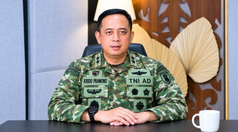 Pangdam VI/Mulawarman Mayjen TNI Krido Pramono Luncurkan Lagu Inspiratif “Teruslah Melangkah”