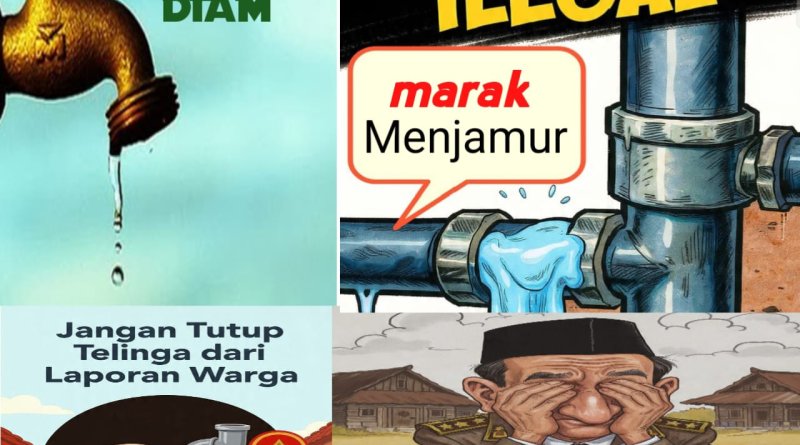 “Preseden buruk” Lemahnya Pengawasan Perumda Air Minum Tirtajati.Kabupaten Cirebon.