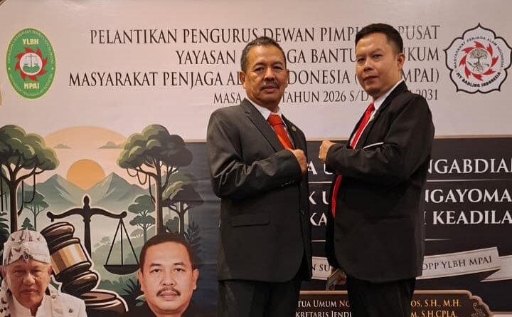 Pelantikan Pengurus YLBH MPAI Merupakan Penguat Dalam Menjaga kerusakan Lingkungan