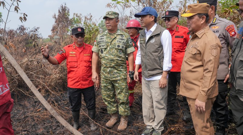 Hotspot Bergeser ke Sumatera, Menhut Raja Antoni: Data Karhutla Sangat Dinamis