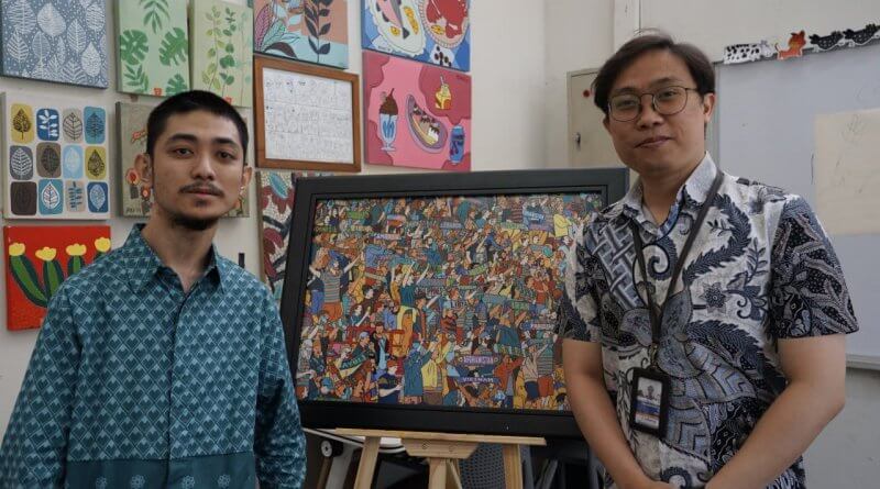 Artherapy Center Widyatama Satukan Siswa Difabel dan Mahasiswa Reguler