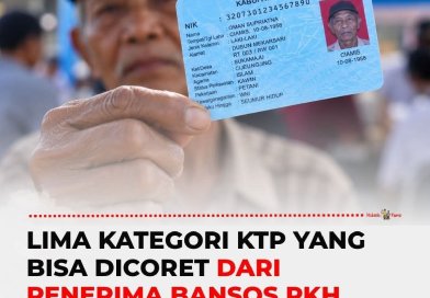 LIMA KATEGORI KTP YANG BISA DICORET DARI PENERIMA BANSOS PKH DAN BPNT TAHUN 2026 INI