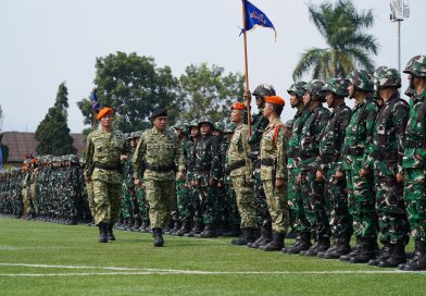 Pangdam III/Siliwangi Hadiri Pembukaan Pelatihan Dasar Kemiliteran Komcad Mitra Udara Tahun 2026