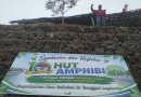Gelar HUT ke-10 di Tanggul Lapindo, AMPHIBI Jatim Tekankan Kolaborasi Jaga Alam