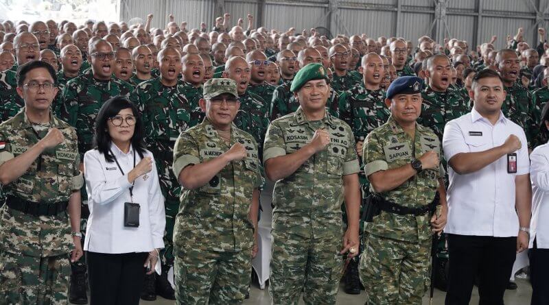 Pangdam III/Siliwangi Dampingi Menhan RI Kunjungan Kerja Di Wilayah Kodam III/Siliwangi